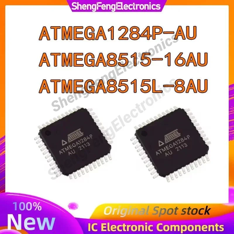 

ATMEGA1284P-AU ATMEGA8515-16AU ATMEGA8515L-8AU ATMEGA1284P ATMEGA8515 ATMEGA8515L ATMEGA IC MCU Chip TQFP-44 In Stock New