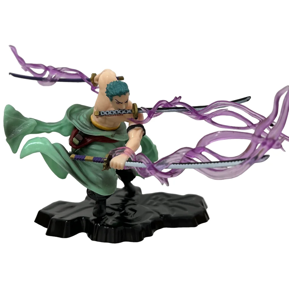 Anime One Piece Solo Handmade 3000 World Solo Handmade Three Knife Flow Solo Kinderspielzeug Anime Peripherie Geburtstagsgeschenk 