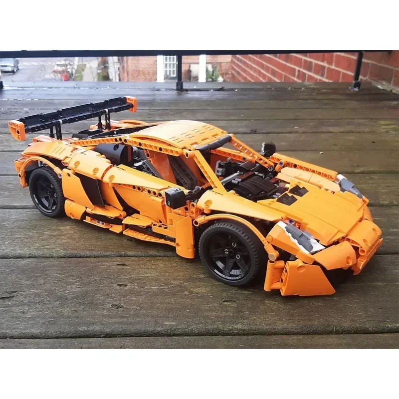 MOC-140952GT3 Supercar Assembly Splicing Building Blocks MOC Creative 1:10 Model AdultChildren Birthday Building Blocks Toy Gift