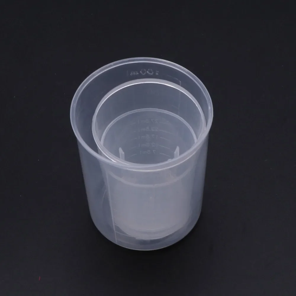 3Pcs DIY Epoxy Resin Plastic Measuring Cups Set 30ml 50ml 100ml For Handmade DIY Jewelry Making Tool Epoxy Resin Cup
