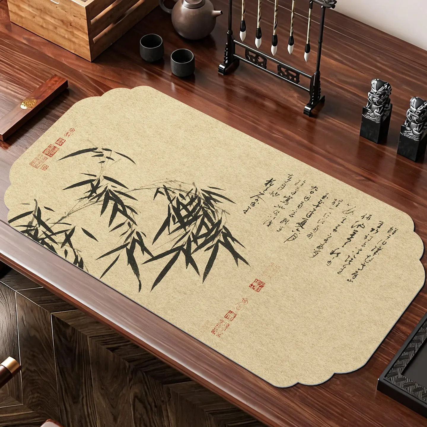 Special Calligraphy Felt Thickened Dense Pilling Resistant Painting Calligraphy Mat Chinese Painting Cloth Writing Desk Pad
