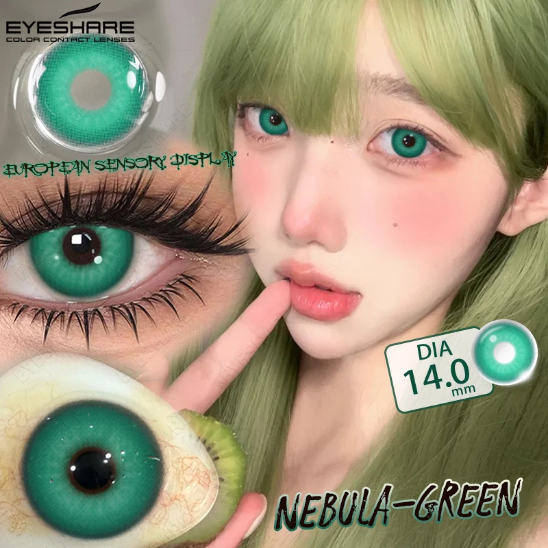 EYESHARE Farbige Kontaktlinsen für Cosplay Anime Lila Rosa Niedliche Kontaktlinsen Rote Linsen für Halloween Make-up Blaue Pupillen Y2K Linsen – Detail 6