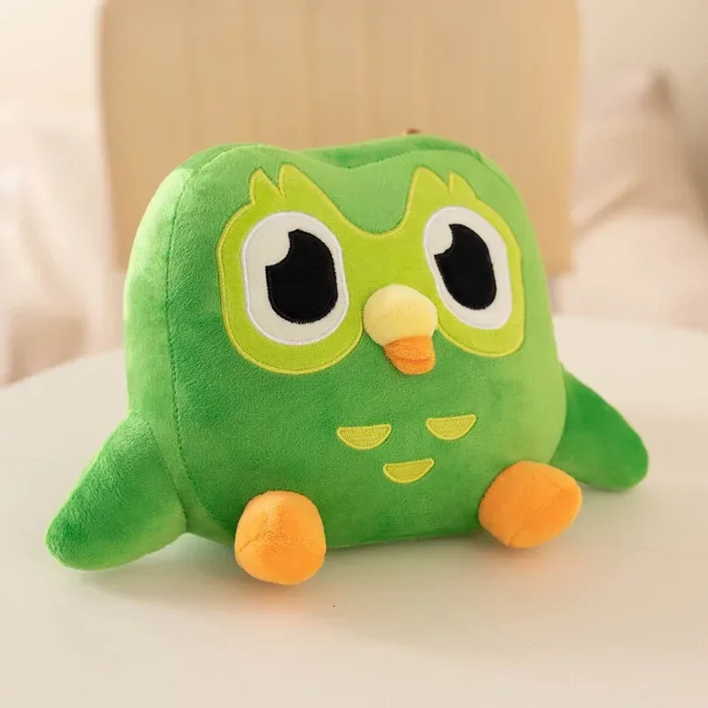 Cute Cartoon Inspirational Green Owl Plush Toy Children's Action Doll Girl Doll Gift Birthday Gift