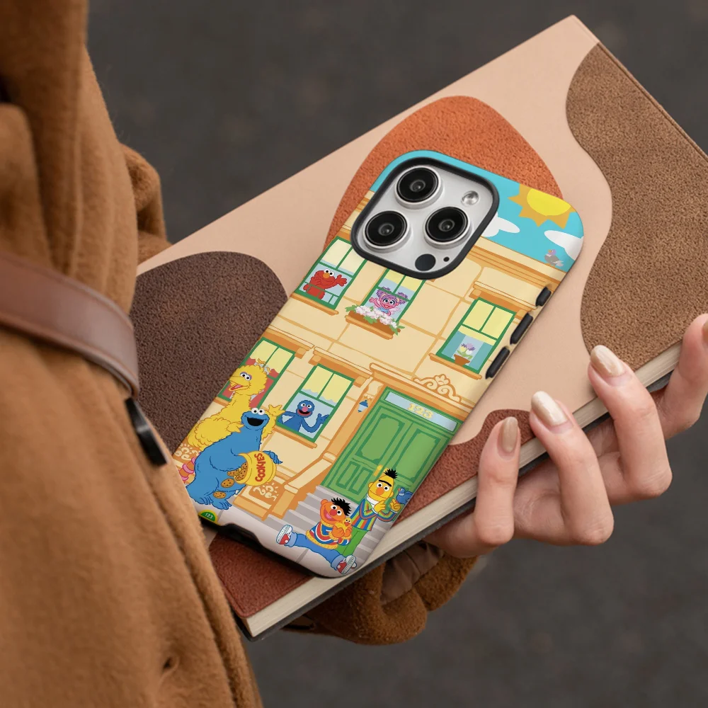 حافظة هاتف شارع سمسم حافظة هاتف فيلم شل آيفون 16 15 14 13 12 11 برو ماكس بلس #3