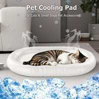45X60CM Pet Ice Mats Waterable Pet Cooling Pad For Cats & Small Dogs Pet Accessories Tear Resistant Pet Cooling Tool