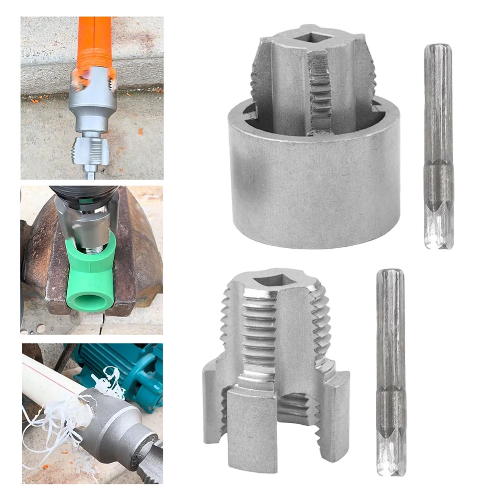 2pcs 20mm 25mm PPR Water Pipe Internal Thread Opener For =Pvc Pipe Thread Pipe Thread Tap Hand Electric Drills Hand Tools