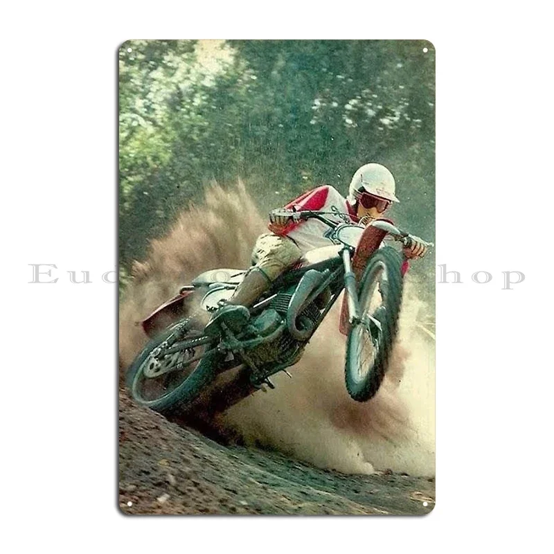 Joe Camel Motorcycle Champion Motorcycle Racer 1922. Vintage Photo Metal Plaque Vintage Designer Club Pub Tin Sign Poster