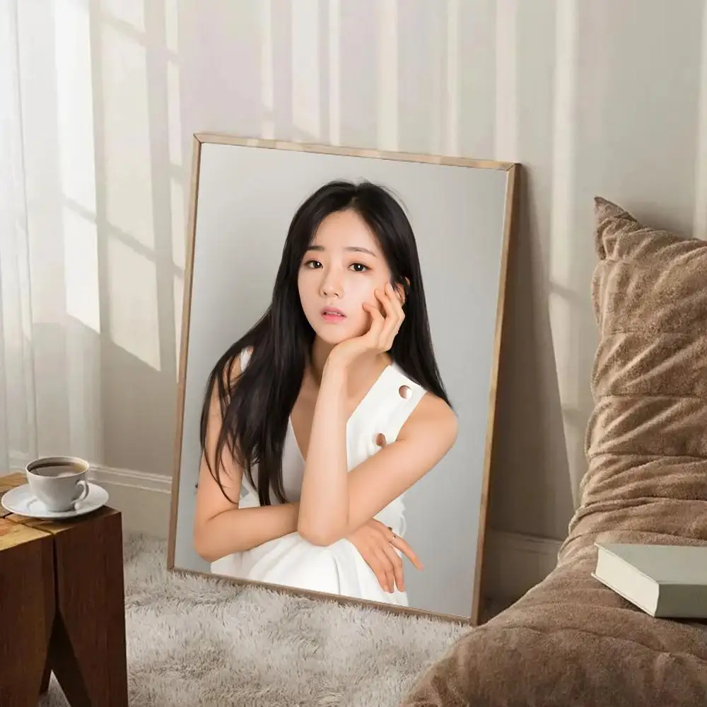 kpop idol canvas Yoon Bo Mi Poster Painting Wall Art Mural for Living Room Home Decor and Gifts - view 6