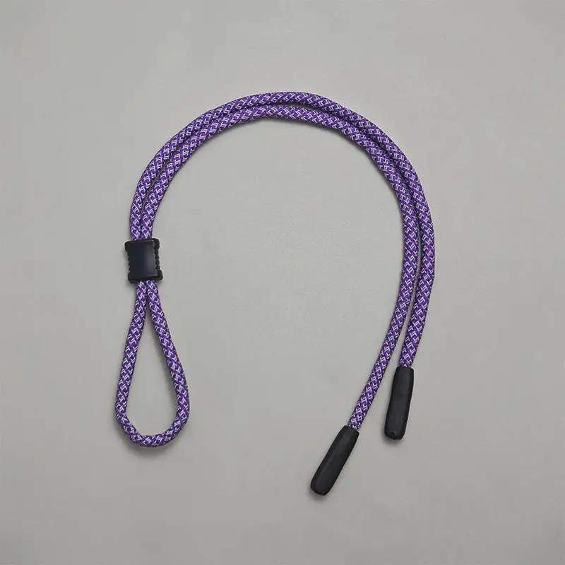Brillenkette Rutschfeste Sonnenbrillenkordel Reflektierendes Brillenband Brillenhalter Sport Verstellbares Brillenband für den Hals
