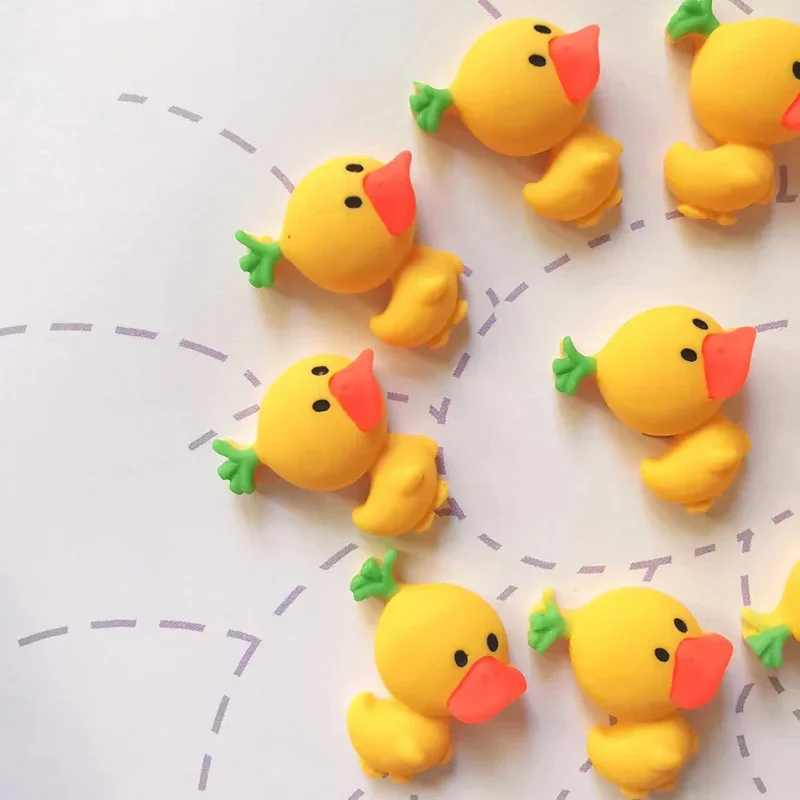10 pcs flat back ducks/miniatures fox squirrel/cute animal/fairy garden gnome/Cabochons/DIY supplies/crafts accessories