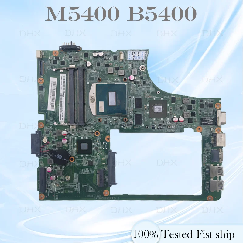For Lenovo M5400 B5400 Laptop Motherboard DA0BM5MB8D0 REV : D Mainboard 100% tested fully work be Fast ship