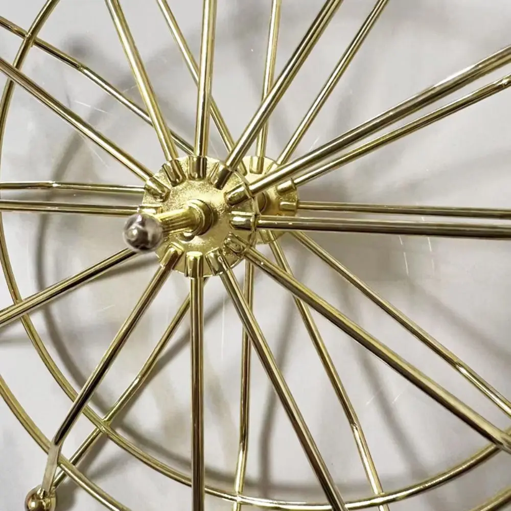 Electroplating Process Easy to Use Alloy Craft Bookcase Decoration Ferris Wheel Ornament Desk Ornaments Perpetual Motion Toy
