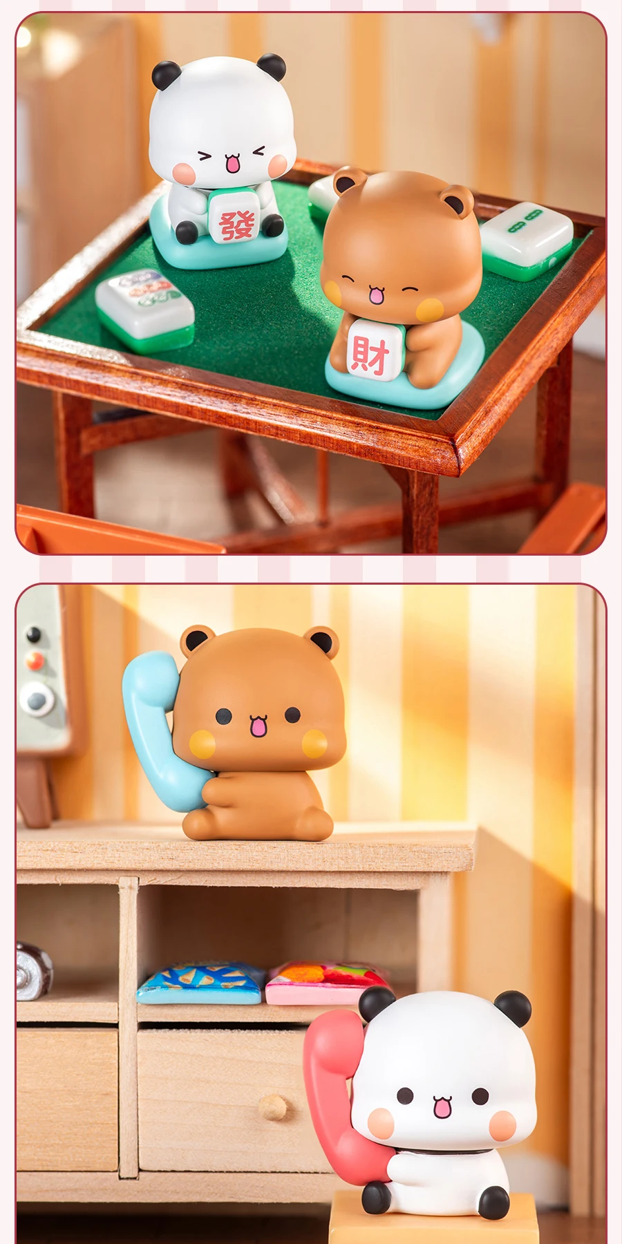 Echte Yier und Bubu Paar'S Daily Life V3 Serie Blind Box süße Figuren Sammlung Desktop Ornament Mode Trend Geschenk – Detail 6