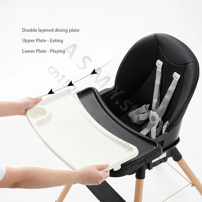 New multi-function baby dining chair/adjustable height/home baby reclining dining chair