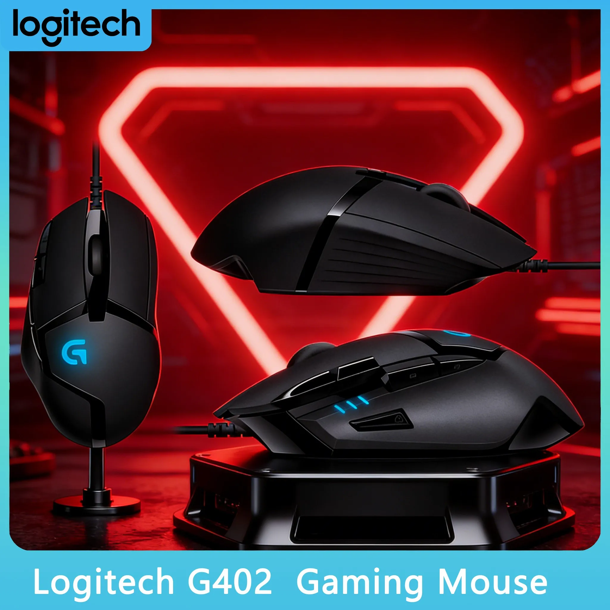 

Logitech G402: Easy to Use with Any Computer