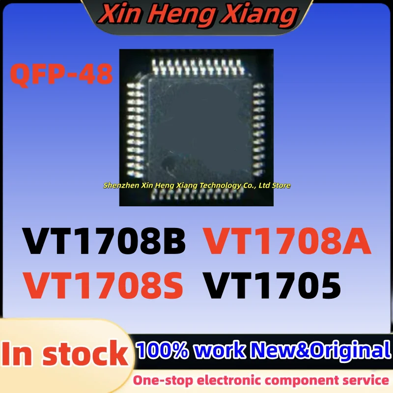 

(2pcs) VT1708S VT1705 VT1708A VT1708B QFP-48