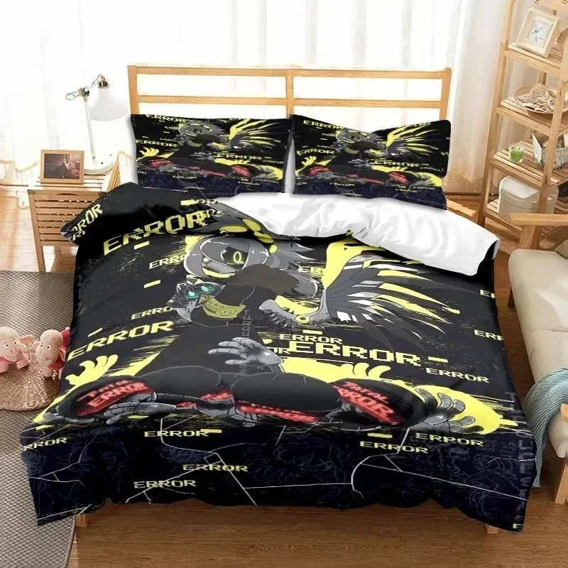 Murder Drones Anime 3D NEW Duvet Cover Pillowcase Bedding Set Adult Boy Girl Bedroom Decoration Children Single Double Large