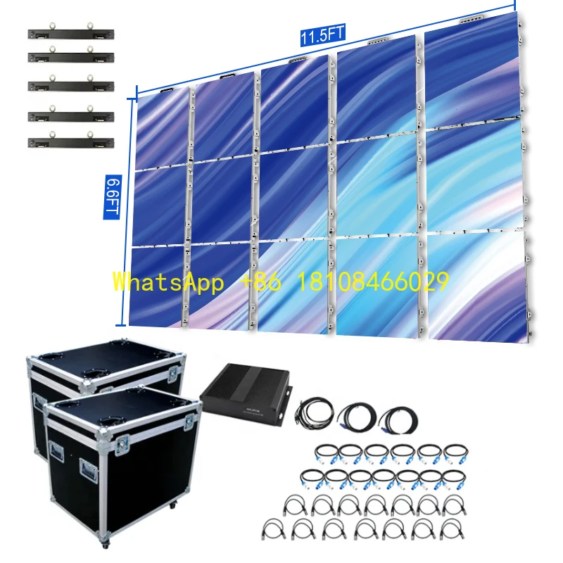 

Outdoor LED Digital Display Screen Rental Giant Stage Event Exhibition Screen Turnkey Indoor LED Video Wall Panel
