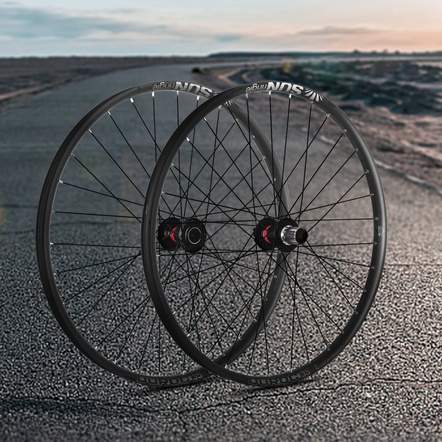 MTB SUNRingle Rim NOVATEC Hub juego de ruedas de bicicleta de montaña 27,5/29 pulgadas Duroc 35 llanta lista sin cámara 8-12S Microspline 12S rueda MTB