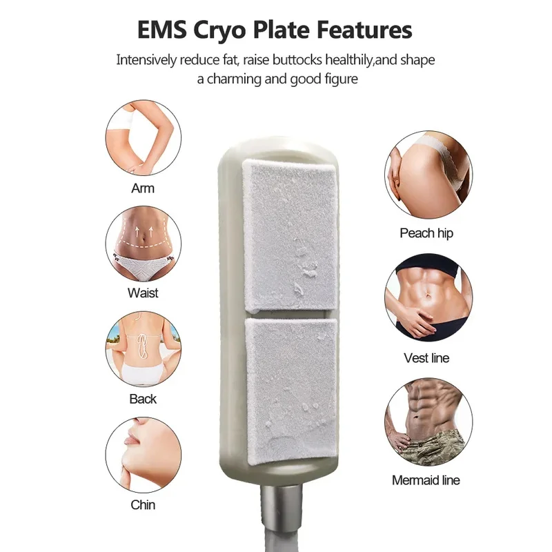 

professional body slimming machine cold fat reduce 8 pads weight loss effective body shaping products