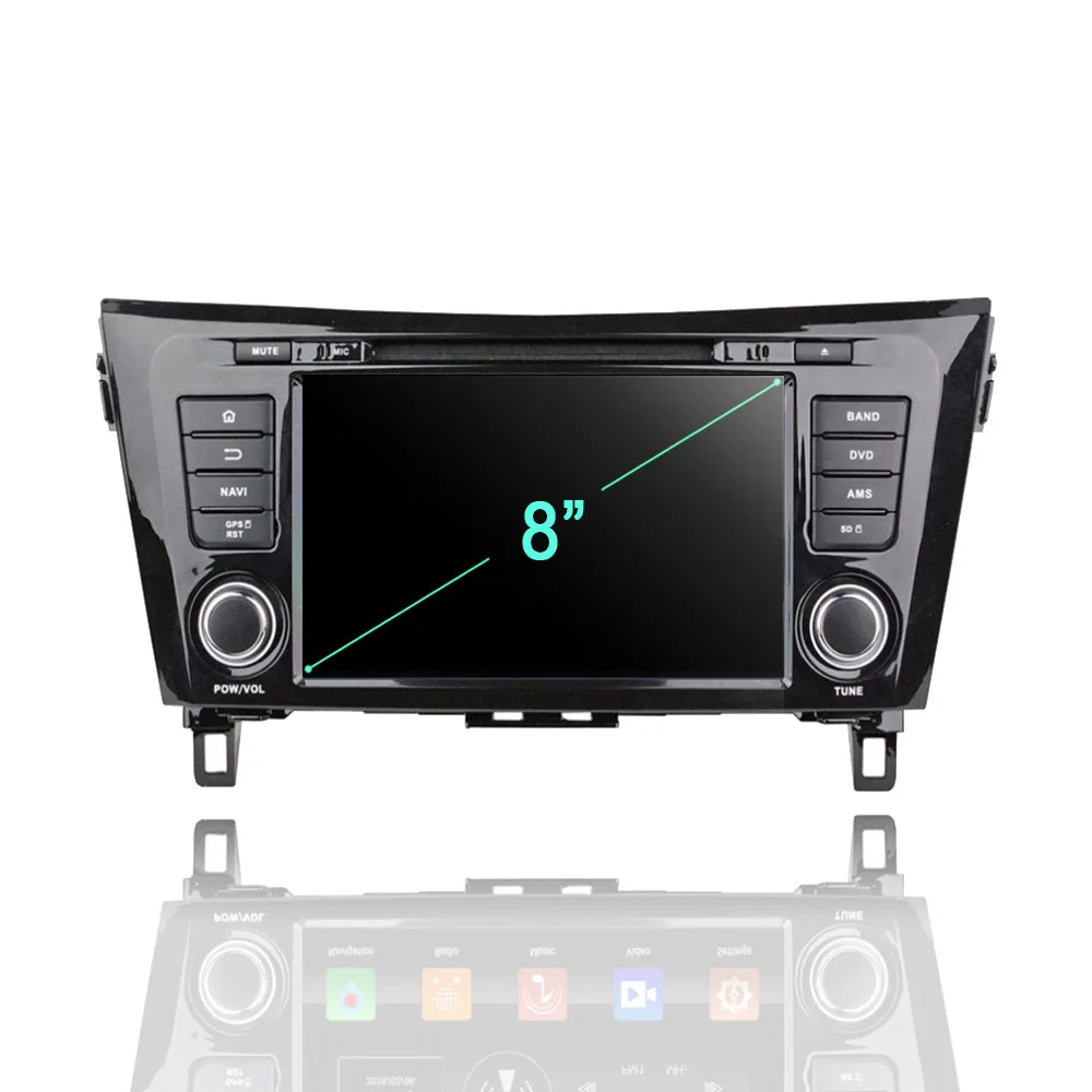 720P DSP PX6 2 din Android 12.0 8GB RAM 8core 68G Car DVD Player For Nissan QashQai X-Trail 2013-2016 GPS Navi autoradio BT 5.0