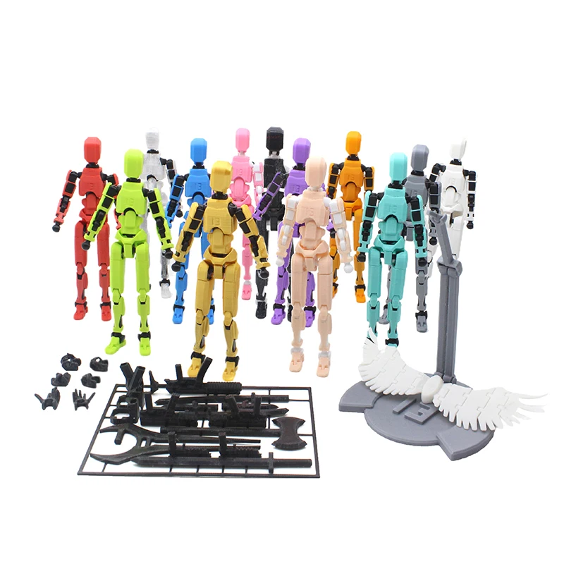 2024 NEW 13 Action Figure T13Action Figure 3D Printed Multi-Jointed Movable Lucky13 Action Figure Nova 13 Action Figure Dummy