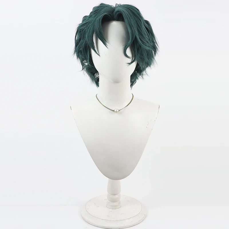 Anime Devil Butler and Black Cat Nack Stein Cos Cosplay Wig Halloween Carnival Party Props Synthetic Hair + Wig Cap