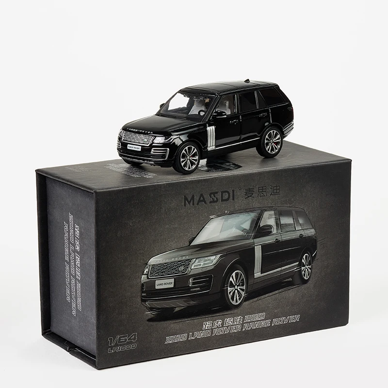 

MASSDI литой под давлением масштаб 1:64 RANGE ROVER 2020, имитация сплава, модель внедорожника, коллекция сувениров, статическое шоу, праздничный подарок
