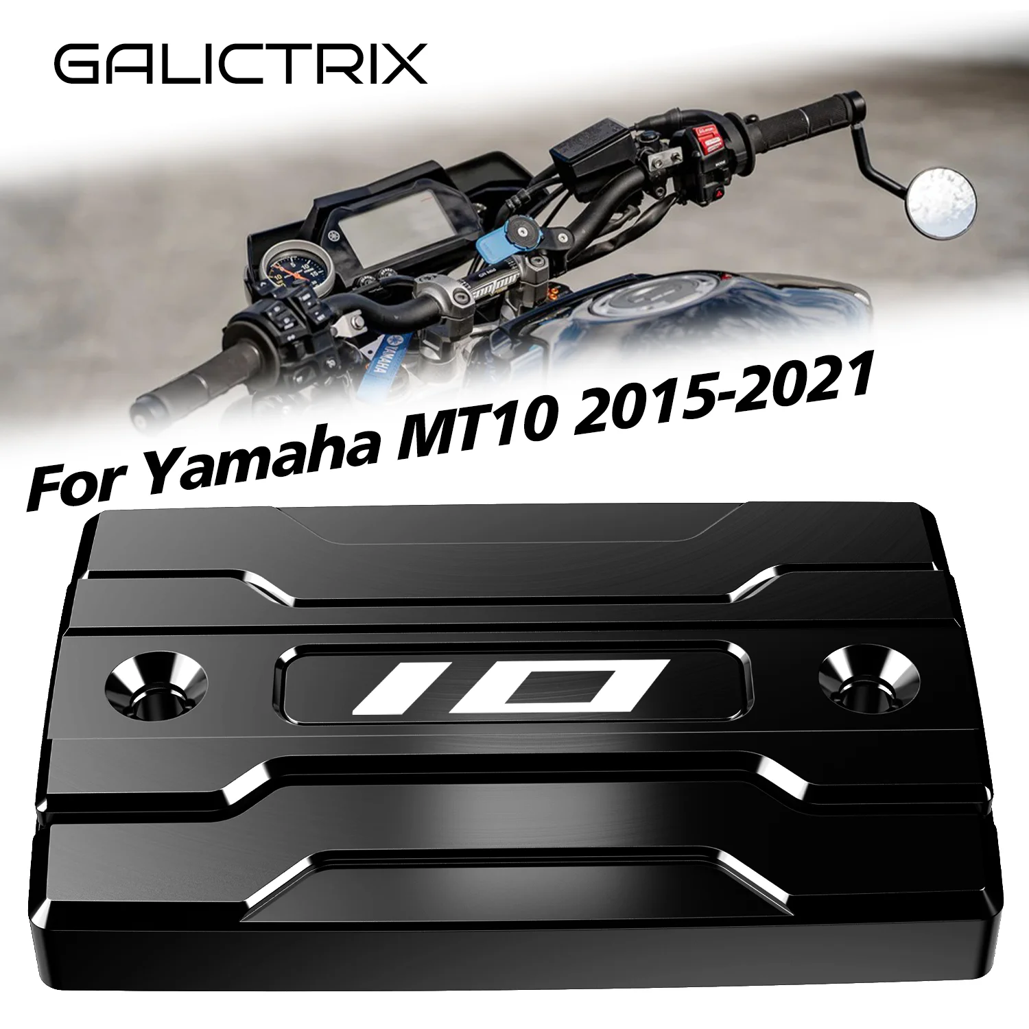 

Для YAMAHA MT10 MT 10 MT-10 2015-2021 аксессуары для мотоциклов, передний тормозной цилиндр, крышка главного резервуара, крышка маслозаливной горловины