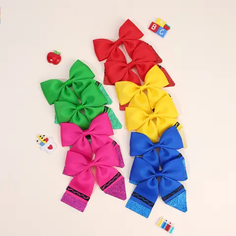 12 best sales स्कूल के बालों के सामान - №8