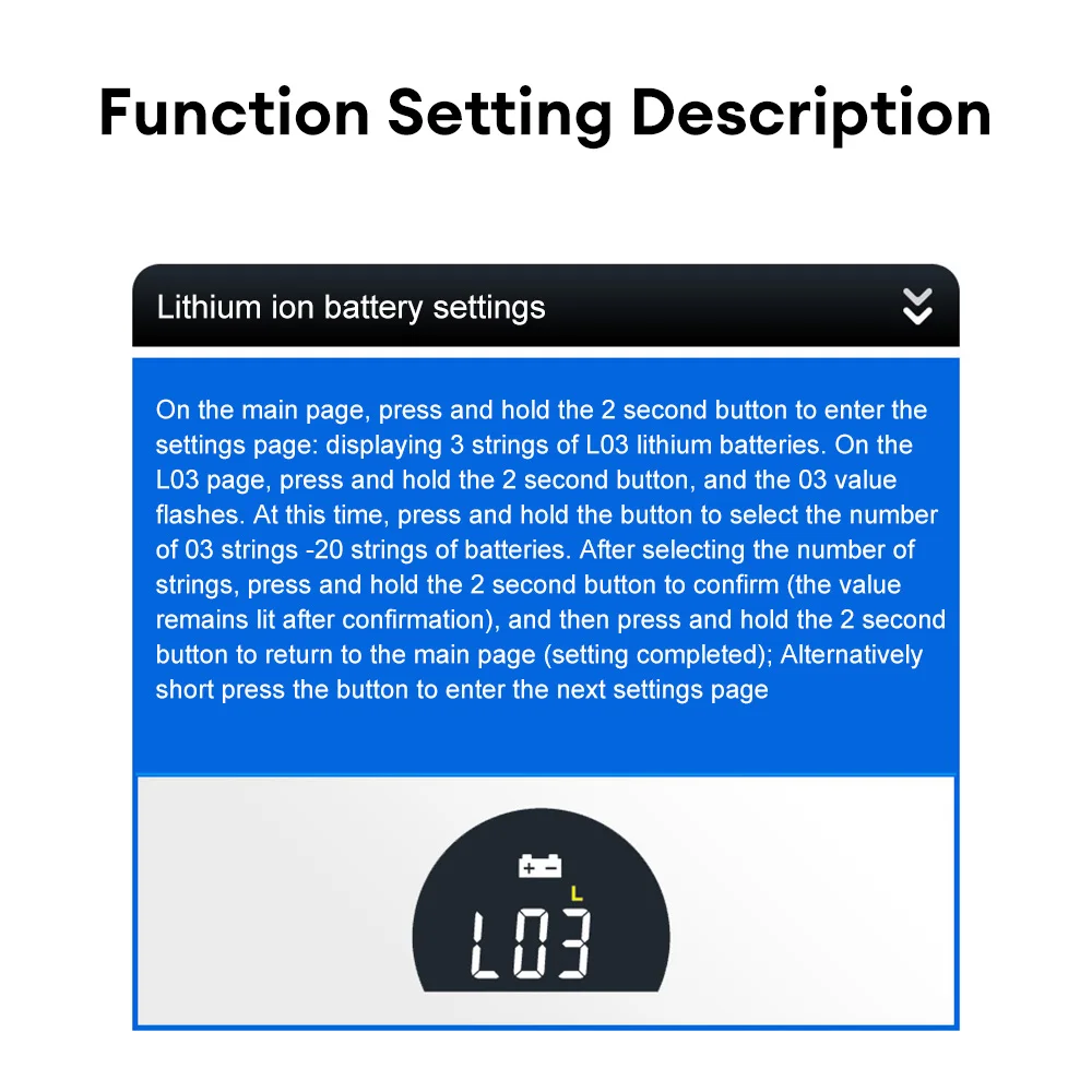 5918 DC8-100V Digital Circular Voltmeter Waterproof Battery Capacity Monitor Car Voltage Meter Tester Battery Level Indicator