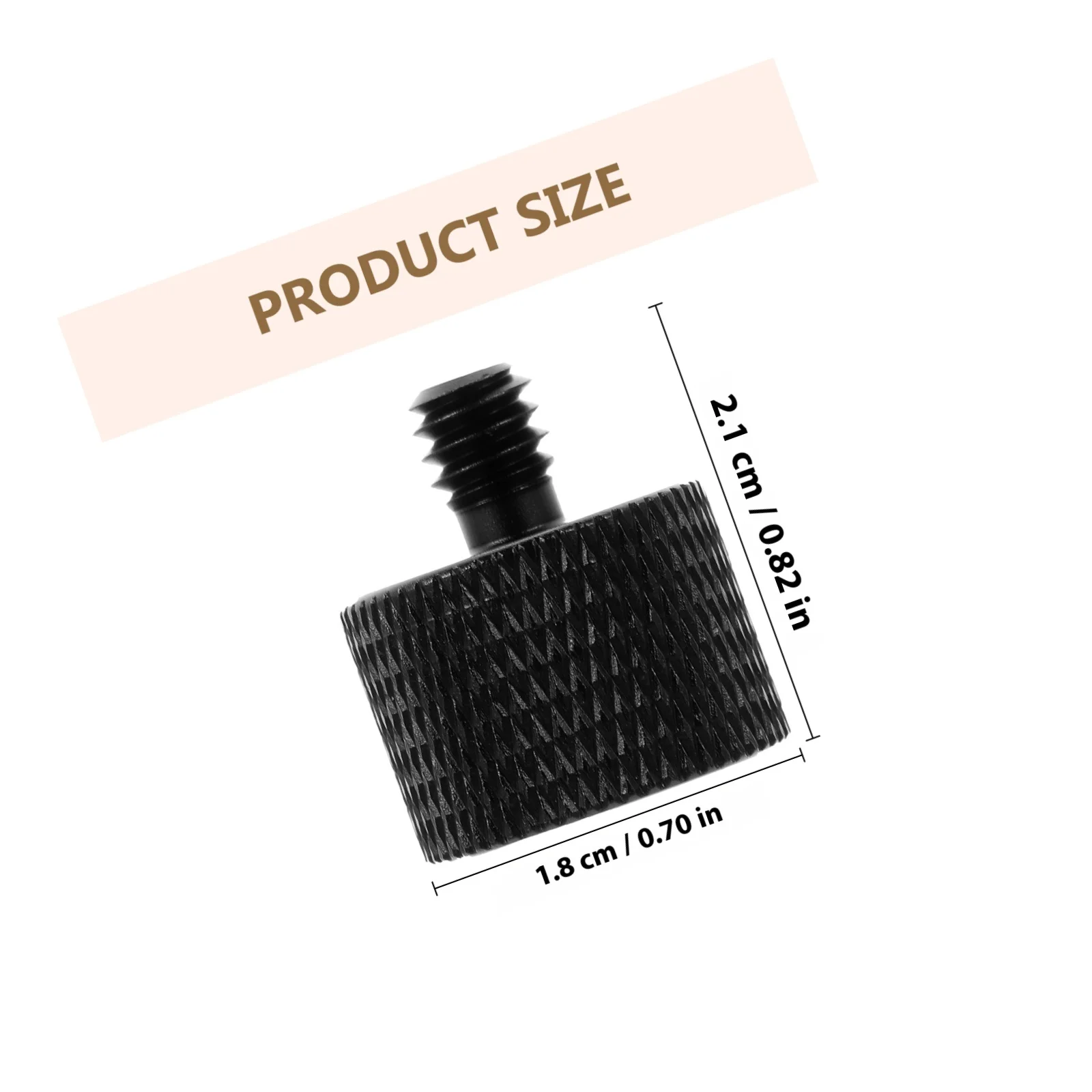 3Pcs Microphone Holder Connecting Screws Adapter Aluminum Alloy Durable Tripod Thread Mount Adapter Mic Stand Accessories