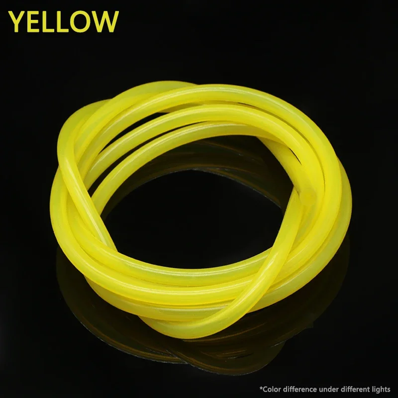 

1/5/10M Yellow Food Grade Silicone Rubber Hose ID 0.5 1 2 3 4 5 6 7 8 9 10 12 14 16 18 20 25 mm Flexible Nontoxic Silicone Tube