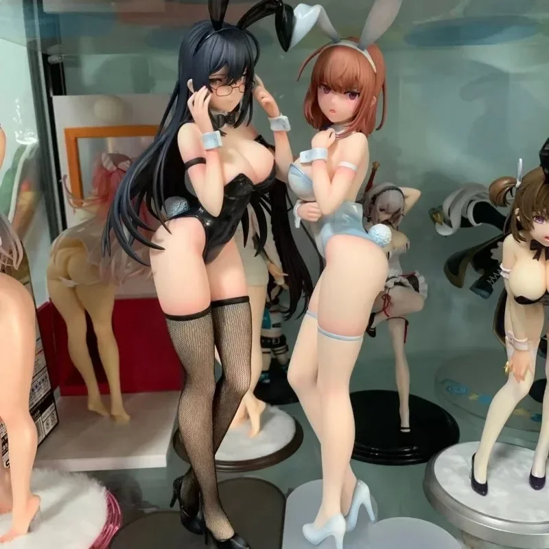 

In Stock 30cm Ensoutoys Black Bunny Aoi White Bunny Natsume 1/6 Scale PVC Action Figure Adult Collection Model Toys Doll Gifts