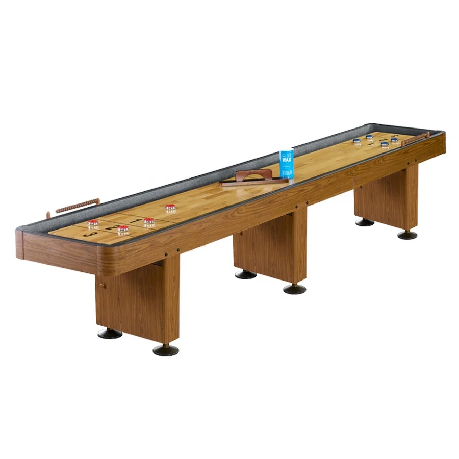 High quality  14 ft Maple Field Shuffleboard Table