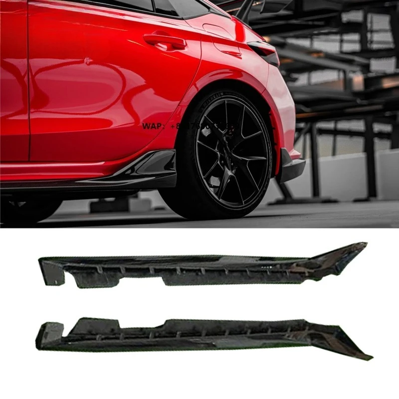 

For FL5 Type R Hot Sales High Quality Fitment Dry Carbon Fiber AD Style Side Skirts Body Kit Car Accessories