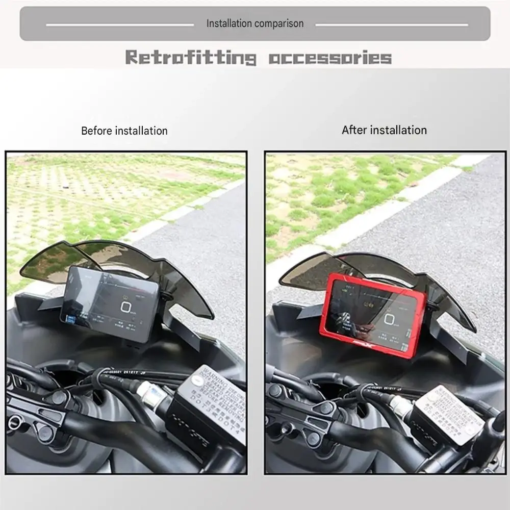 Instrument Cluster Guard for ZONTES 150X/125X/150V/125V – Aluminum Alloy Display Screen Bezel/Housing Accessory