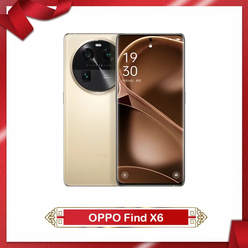 Original Official OPPO Find X6 5G Mobile Phone MTK Dimensity 9200 6.74inch 3D AMOLED 4800Mah 80W SUPERVOOC NFC 50MP Camera