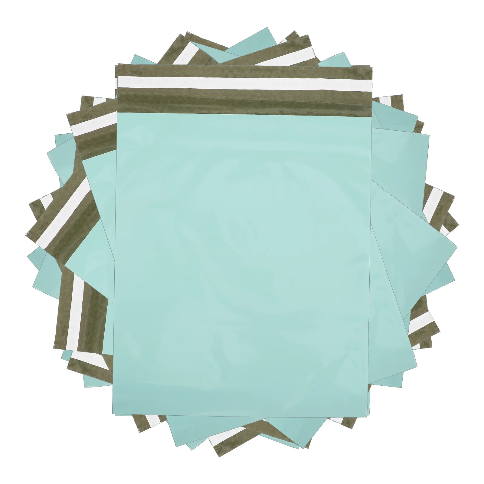 50Pcs Mailing Bags Nonfragile Items Bright Color Design Delivery Envelopes for Clothing Posting Bags Large