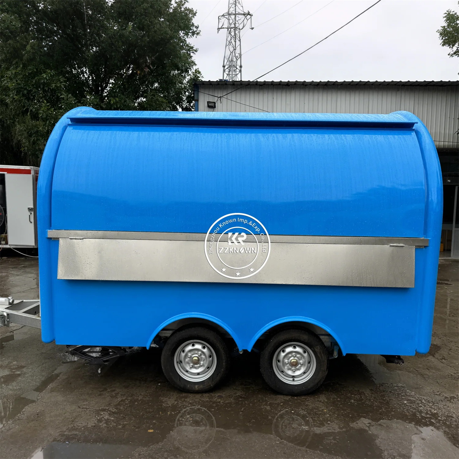 

Mobile Hot Dog Coffee Food Trailer Fully Equipped Custom Commercial Catering Truck BBQ Coffee Food Truck For Street Vending