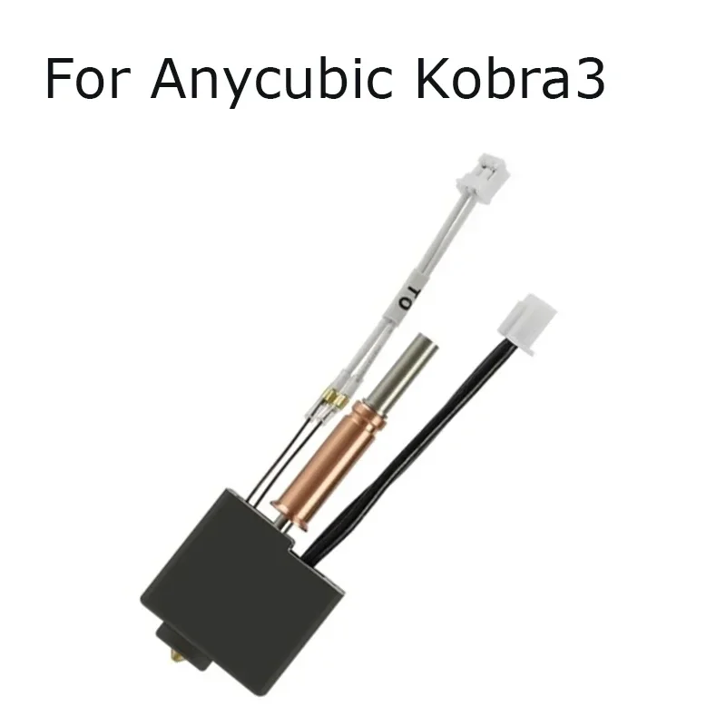Für Anycubic Kobra 3 Combo Hotend-Kit Messingdüse Thermistor Heizung Heizblock Hot End für Anycubic Kobra 3 Upgrade-Teile – Detail 2