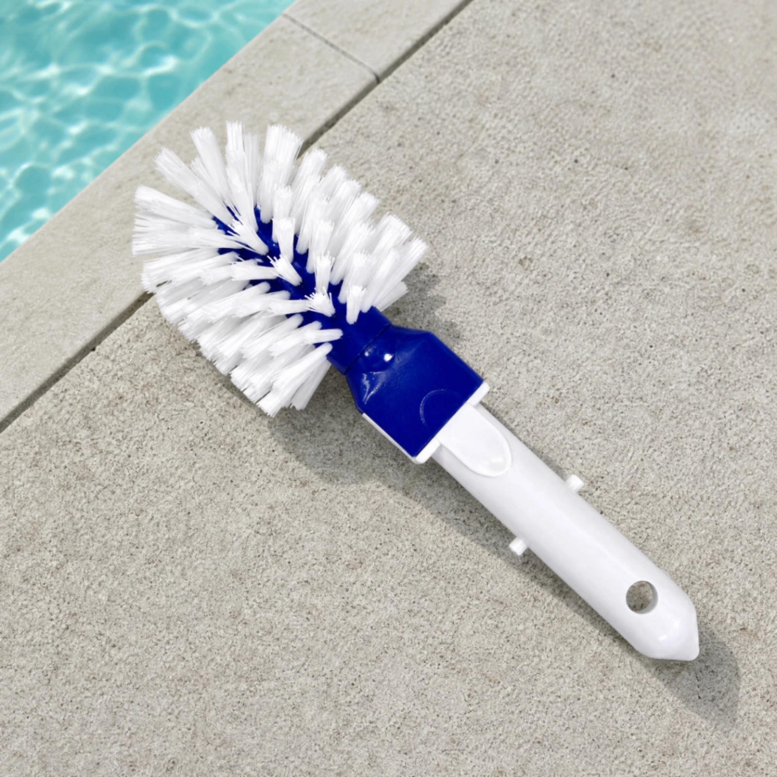 Drain Cleaning Brush with Telescopic Rod Connector Handheld Pool Cleaning Brush User-Friendly Heavy-Duty