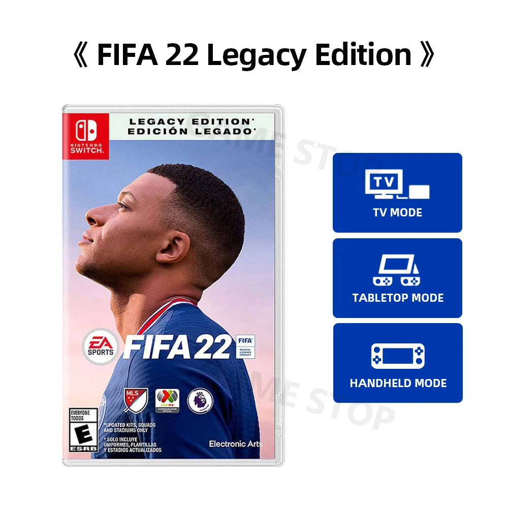 Nintendo Switch- FIFA 22 - Stander Edition - Games Physical