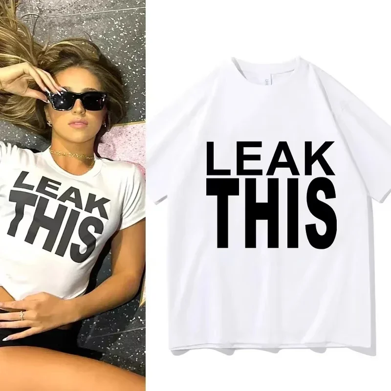 

Camiseta Tate McRae I Know Love para mujer camiseta a la moda camisetas de manga corta con fugas de esta option Top estético