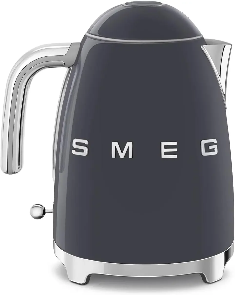 50's Retro Style 7 Cup Electric Kettle, Slate Grey KLF03GRUS