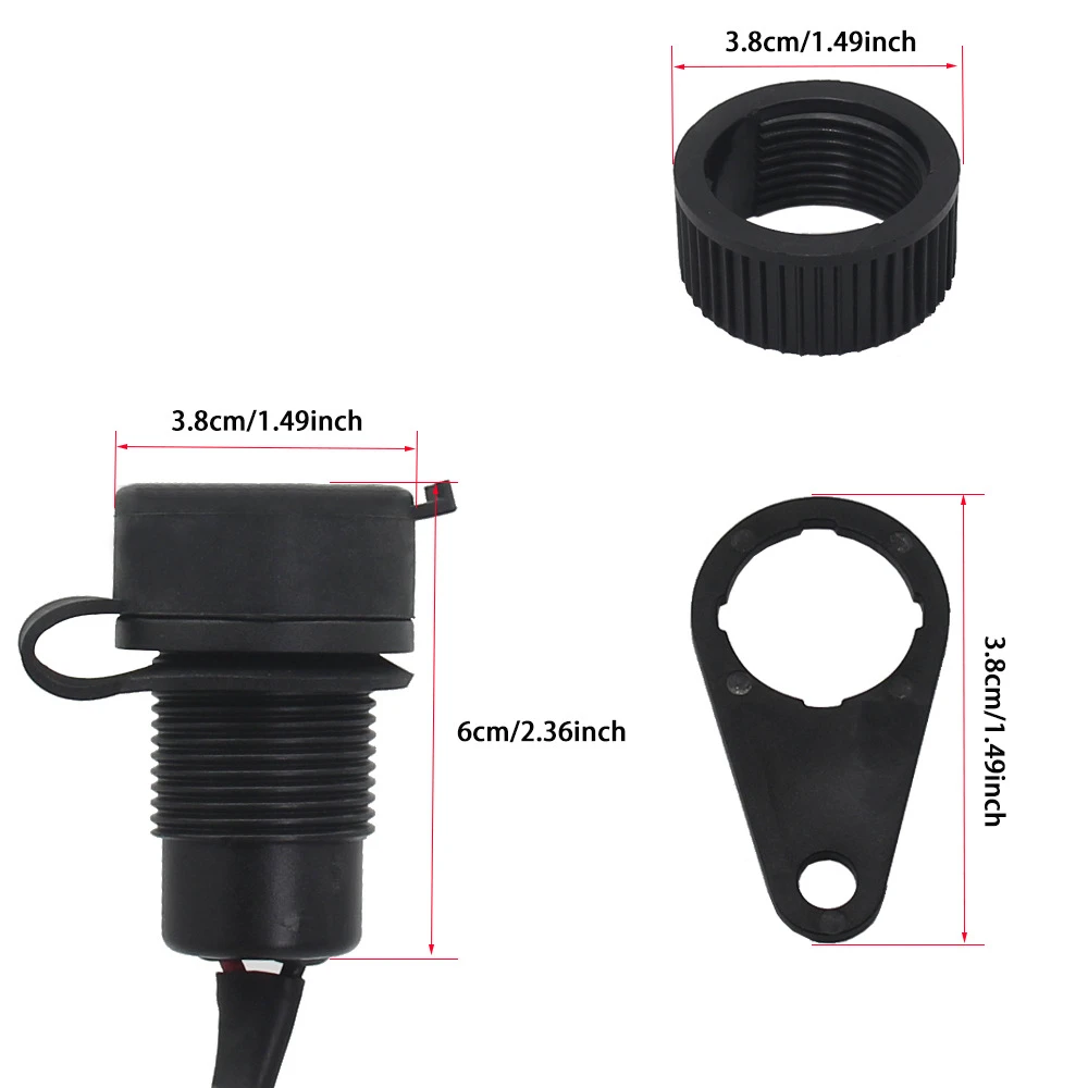 Motorcycle Dual USB Charger Plug Socket Adapter for YAMAHA MT09 2017-2021 MT-09 SP XSR900 Tracer 900 MT07 XSR700 Accessories