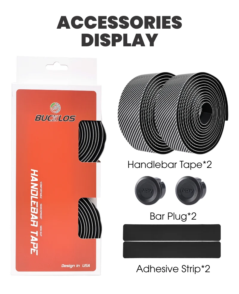 Bar wrap with included bar end plugs