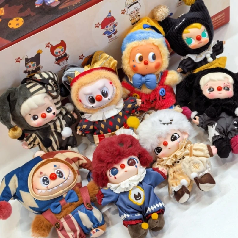 

Genuine Popmart Why So Serious Series Blind Box Pendant Cute Action Figure Mystery Box Children Halloween Customized Toy Gift