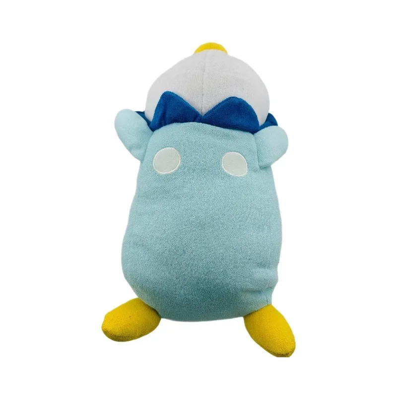 Peluche Piplup endormie Pokémon pour enfants, dessin animé mignon, jouets doux en peluche Anime PenEcolPlushie, oreiller beurre, cadeaux d'anniversaire, 35cm