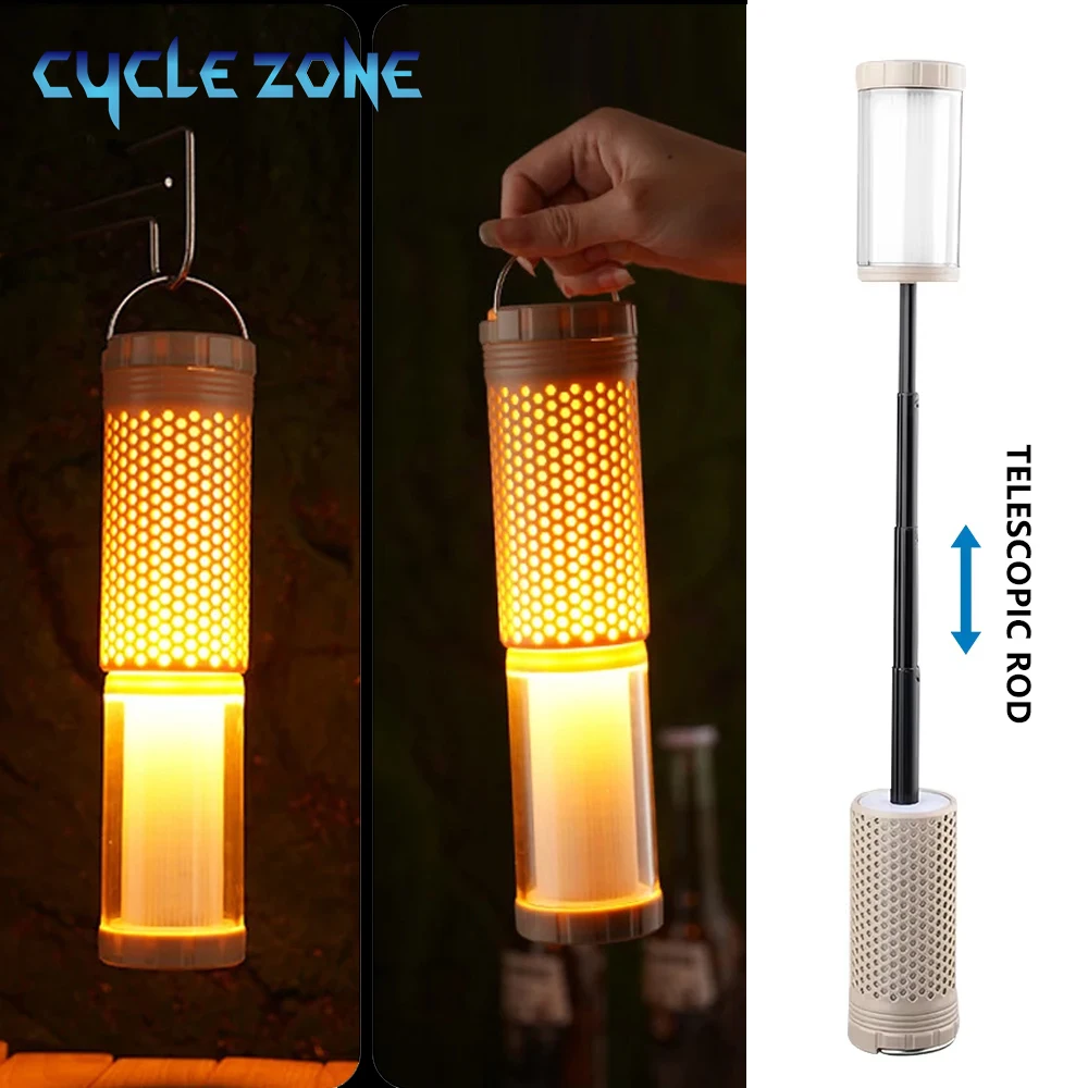 

Уличный выдвижной фонарь для кемпинга, портативный рабочий светильник, уличный аварийный светильник, перезаряжаемый фонарик, товары для кемпинга